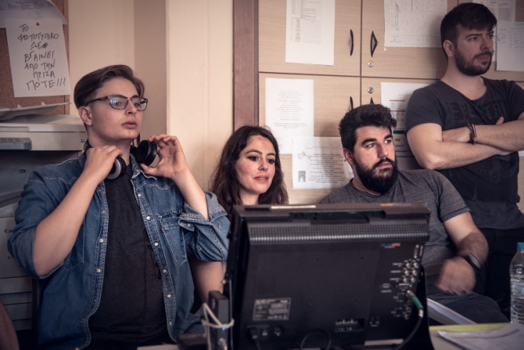 Στιγμές από τα γυρίσματα