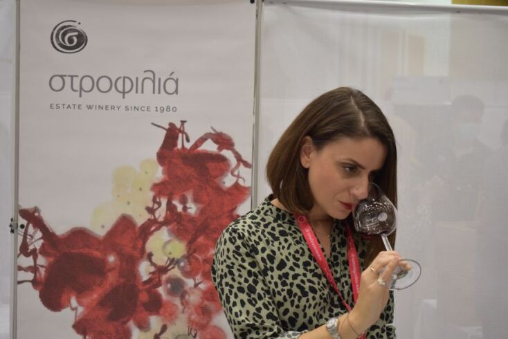 H Μαρία Μαλτέζου από το Οινοποιείο Στροφιλιά