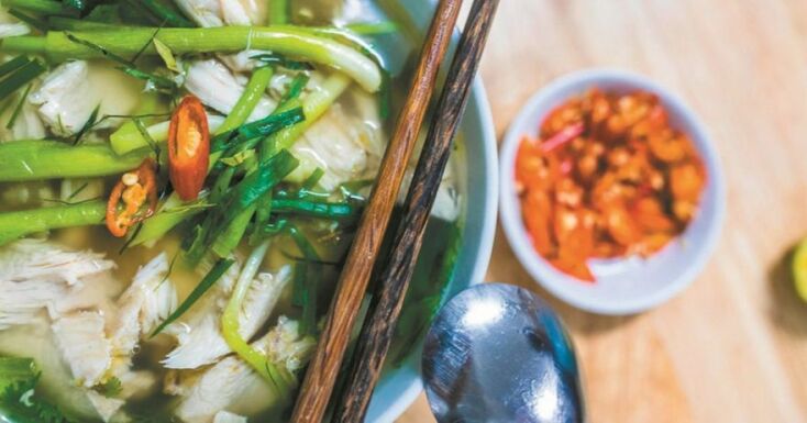 Σούπα Pho στο Hanoi