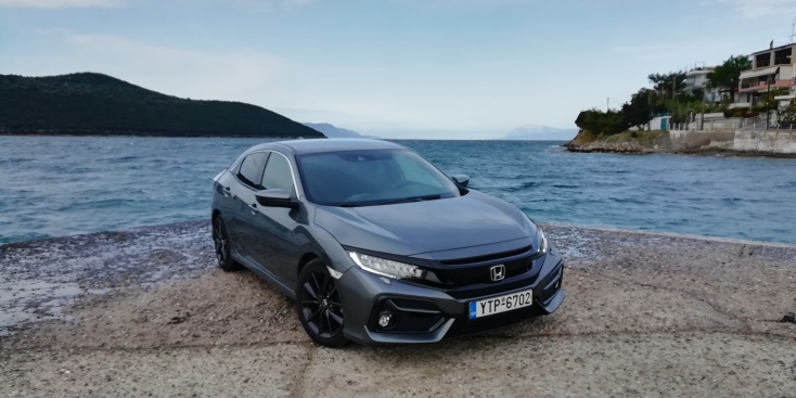 Το αυτοκίνητο Honda Civic 1.0 VTEC Turbo 126 PS 