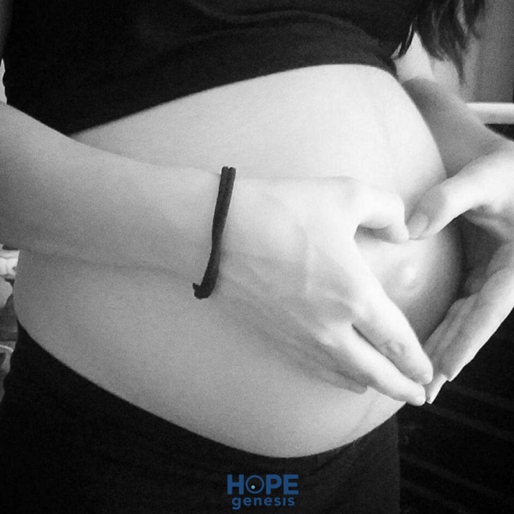 Κοιλιά εγκύου γυναίκας