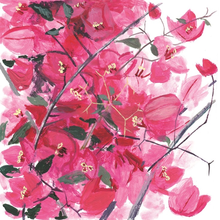 Έργο του Νεκτάριου Αποσπόρη για το βιβλίο της Ίριδας Κρητικού "Hortus Conclusus"