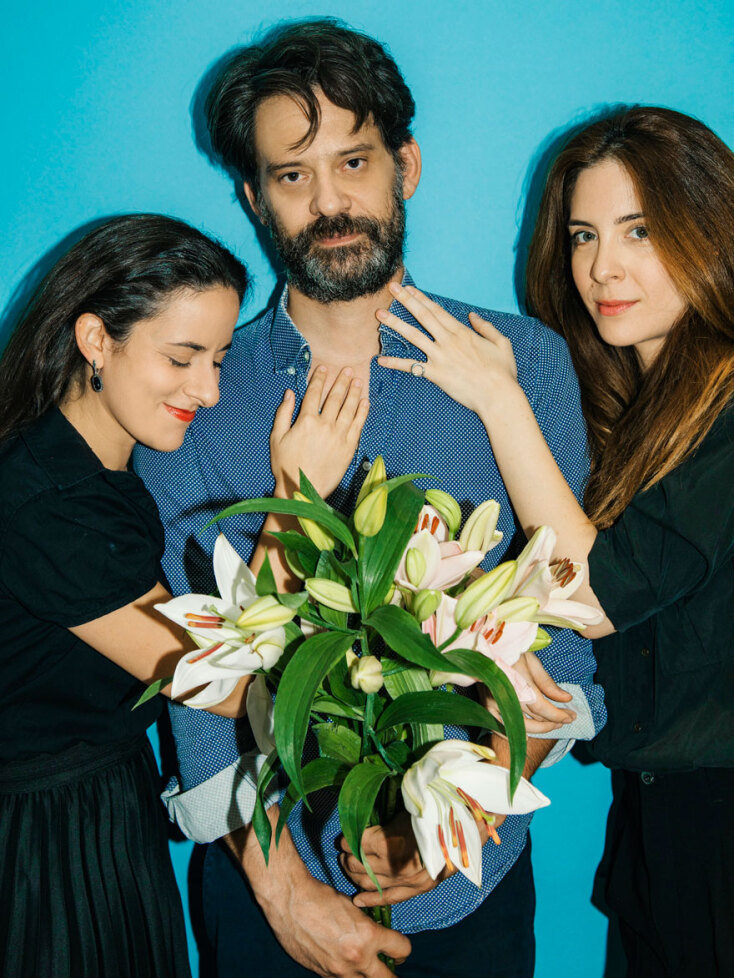 Χριστίνα Ασημακοπούλου, Γιάννος Περλέγκας, Βάσια Ζαχαροπούλου © Α. Σιμόπουλος