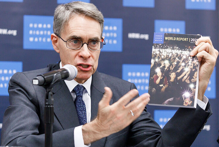 Ο Κένεθ Ροθ έκανε παγκοσμίως γνωστό το Human Rights Watch