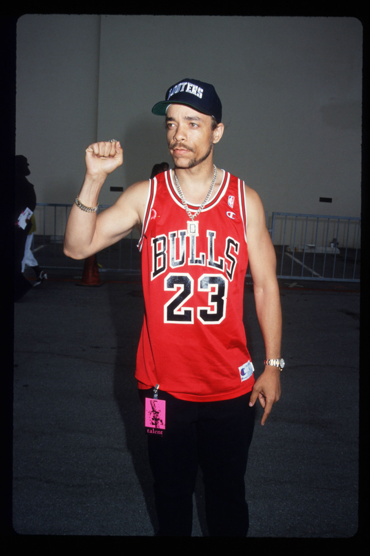 Ο ράπερ Ice-T στα πρώτα MTV Movie Awards, Λος Άντζελες