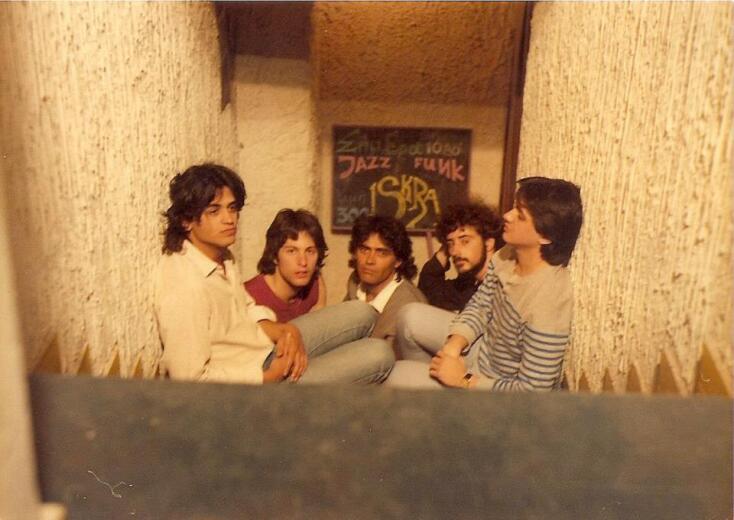 Οι Iskra στα σκαλάκια του Καφεθέατρου, Τάκης Μπαρμπέρης, David Lynch, Λεωνίδας Πλιάτσικας, Τάκης Φαραζής, Γιώργος Φακανάς