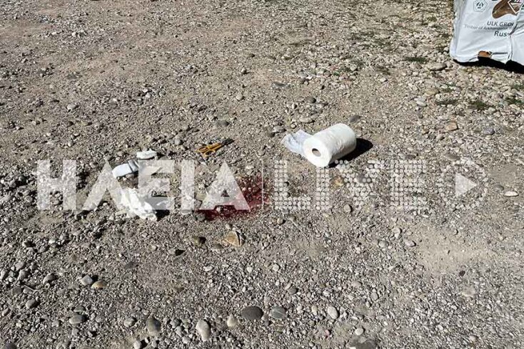 Δολοφονία 67χρονου στην Ηλεία - Οι πρώτες εικόνες από το σημείο © ileialive.gr