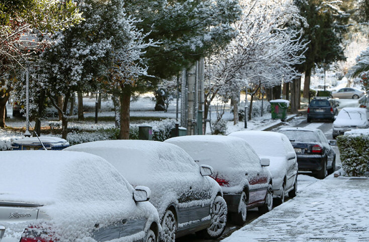Χιόνια στην Ηλιούπολη
