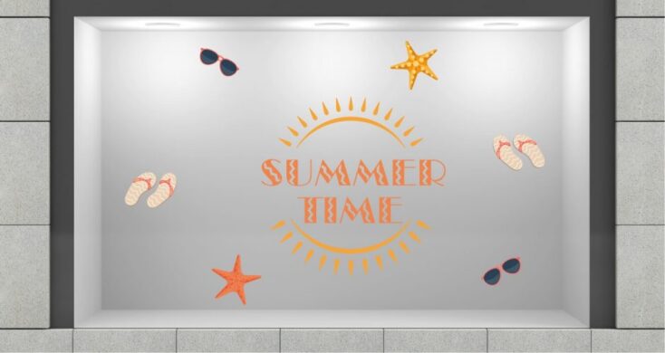 Διακοσμητικά αυτοκόλλητα βιτρίνας urbanstickers.gr