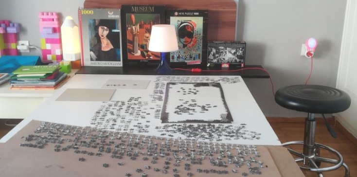 Τα παζλ από το σπίτι του Γιώργου Χρυσοστόμου
