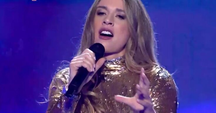 Η Έρρικα Πρεζεράκου στο «Just the two of Us» του Open Tv