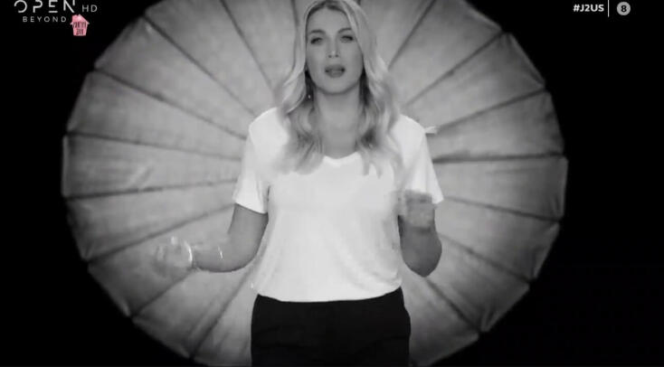 Η Κωνσταντίνα Σπυροπούλου στο «Just the Two of Us» του Open TV