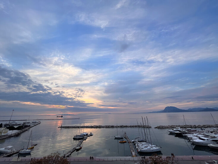 Ηλιοβασίλεμα στην Πάτρα