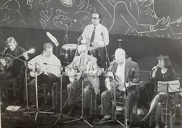 Από τις παραστάσεις «Οι Βετεράνοι του Ρεμπέτικου»