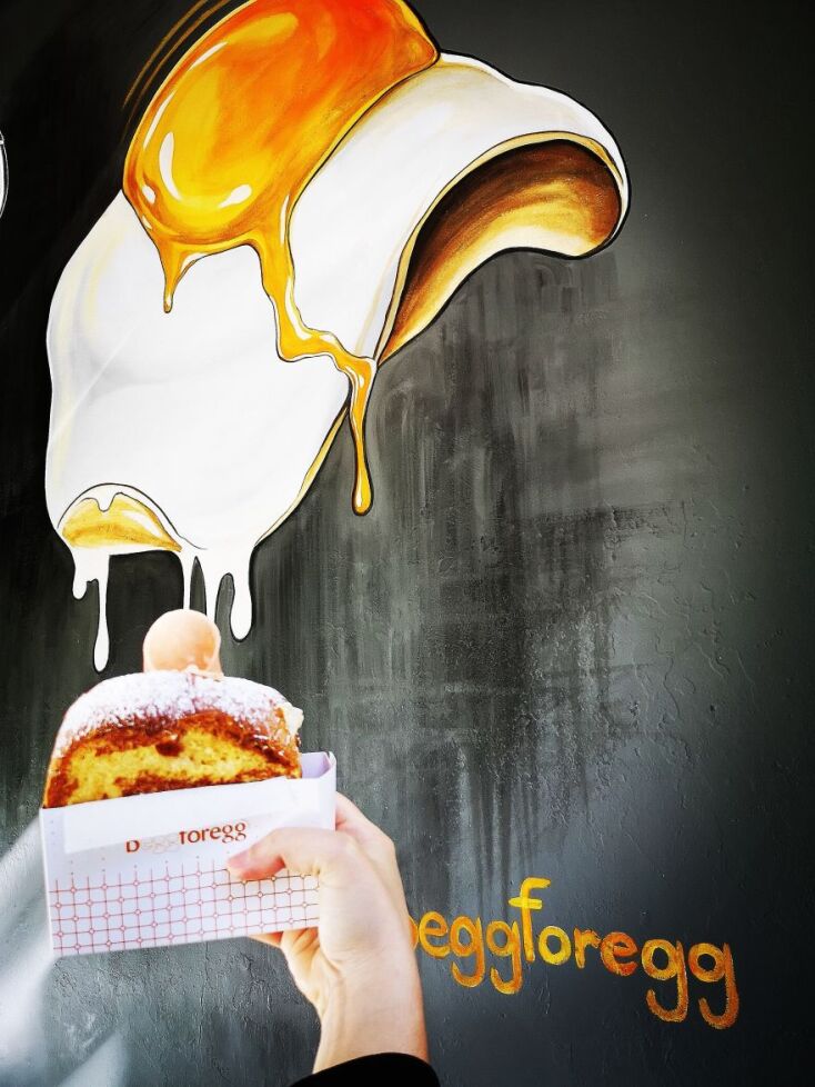 Στο Begg for Egg για brunch στο χέρι 