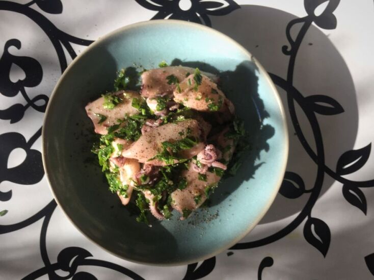 Calamares a la plancha