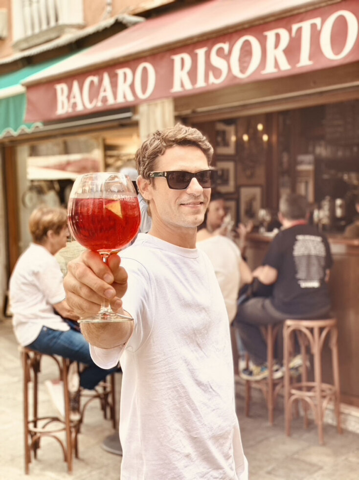 Ο Αποστόλης Τότσικας στη Βενετία