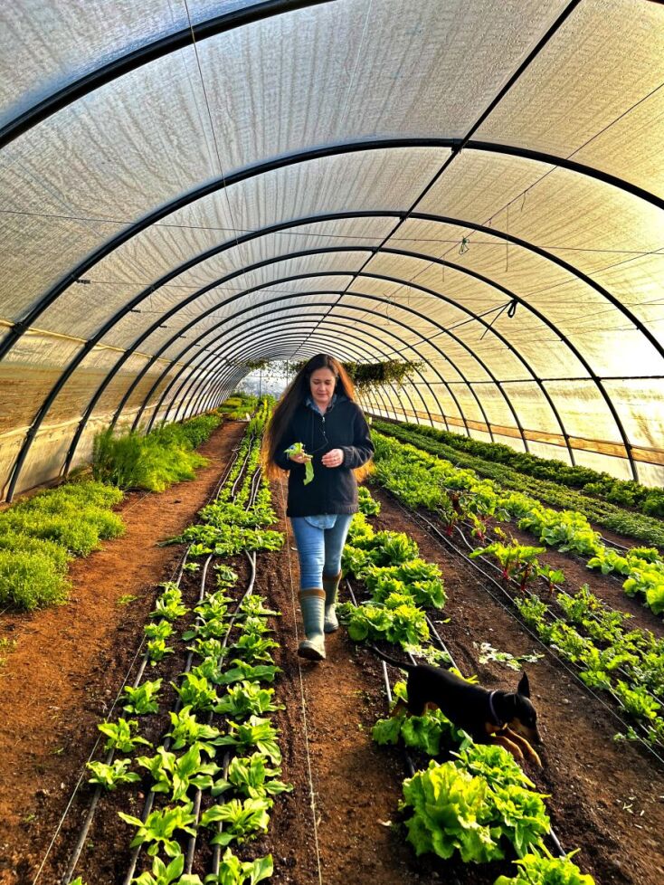 Η Λίλιαν Κουίδου στη φάρμα The Chilli Factor