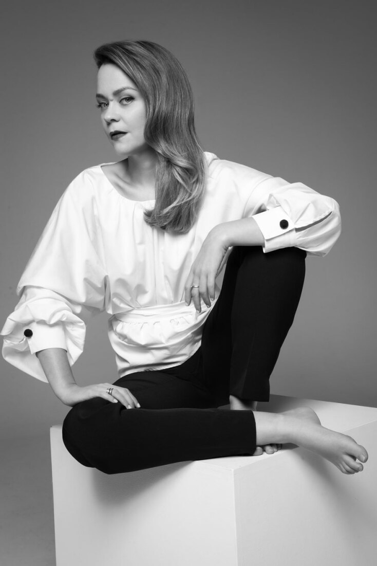 Ασπρόμαυρη φωτογραφία της Λένας Παπαληγούρα ©Ιωάννα Τζετζούμη