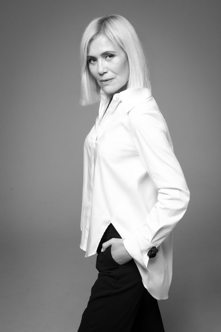 Ασπρόμαυρη φωτογραφία της Κωνσταντίνας Μιχαήλ ©Ιωάννα Τζετζούμη