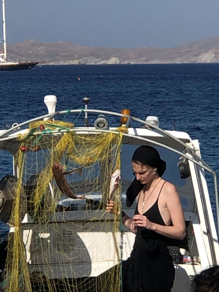 Η Ρος Γεωργίου στη Νάξο