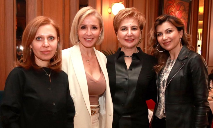 Iνέσσα Σαακιάν, Marketing Director, Maruga Group International, Θεοδώρα Φατσέα, Δερματολόγος Αφροδισιολόγος, Καρίν Καραπετιάν, Executive Director, Maruga Group International, Ντόρα Καραπετιάν, Executive Director, Maruga Group Greece.