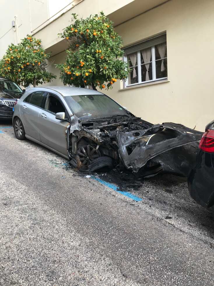 Εμπρησμός αυτοκινήτων στο Κολωνάκι