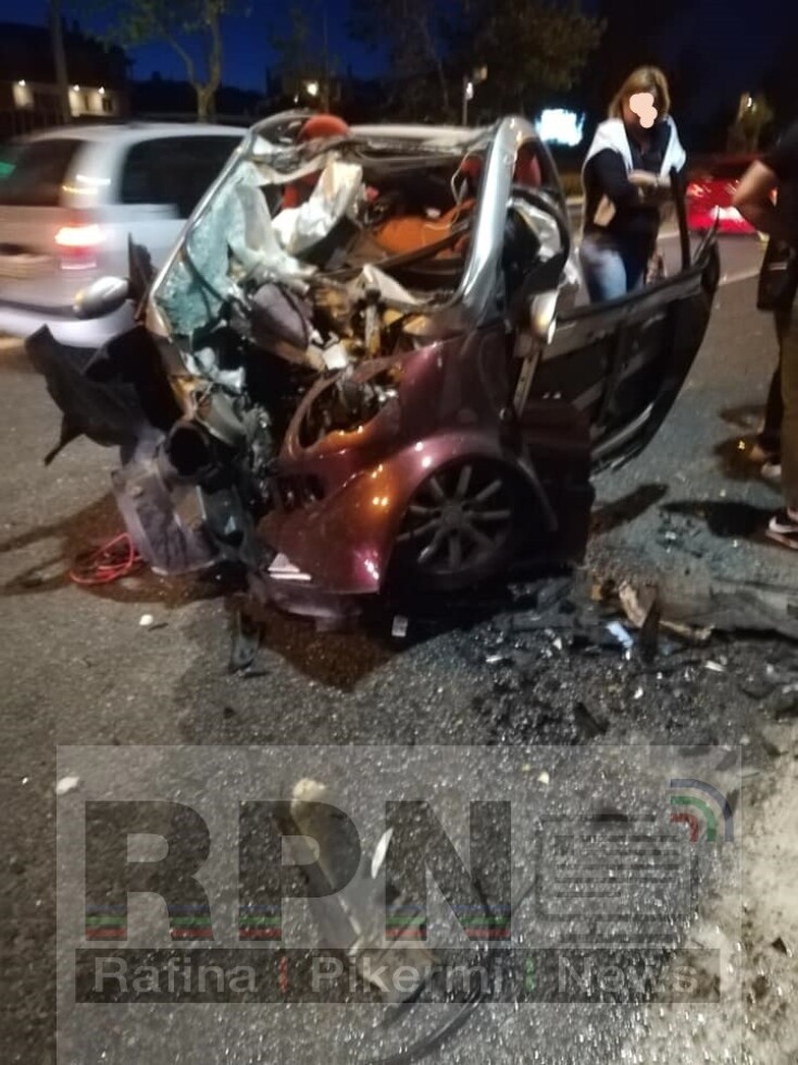 Τροχαίο στη λεωφόρο Μαραθώνος 