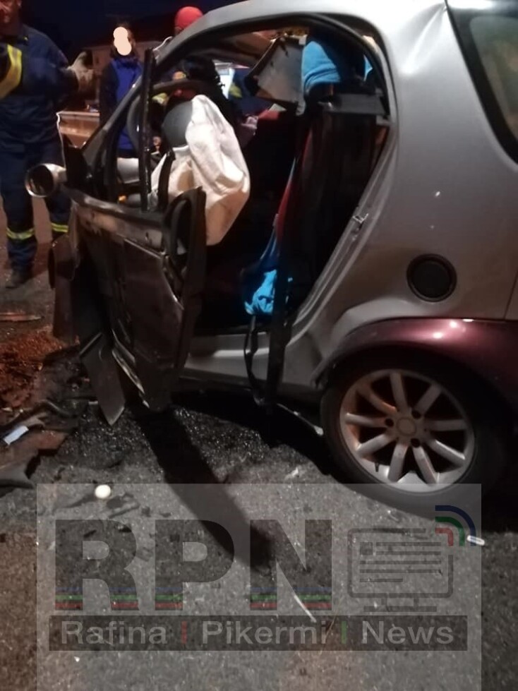 Τροχαίο στη λεωφόρο Μαραθώνος 