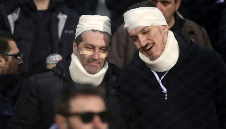 Οπαδοί του ΠΑΟΚ ντύθηκαν... Γκαρσία