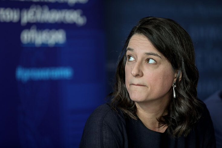 Η υπουργός Παιδείας Νίκη Κεραμέως