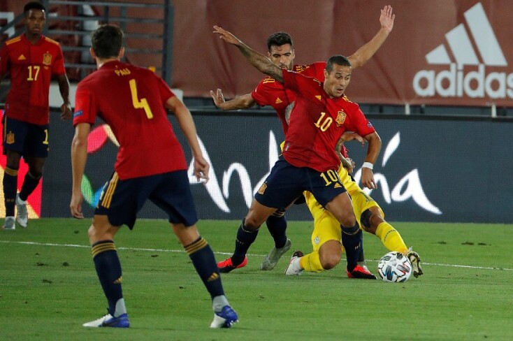 Η εθνική ομάδα της Ισπανίας