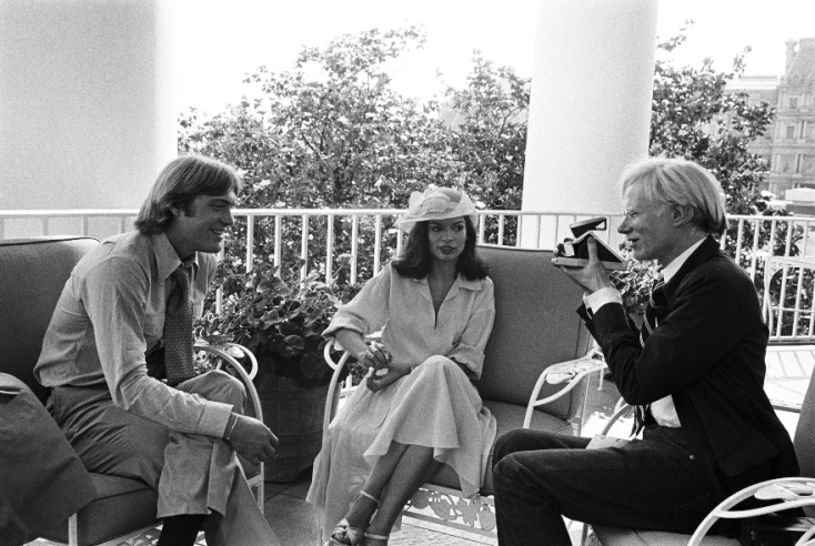 Jack Ford, Andy Warhol και Bianca Jagger (Ουάσιγκτον 1975)