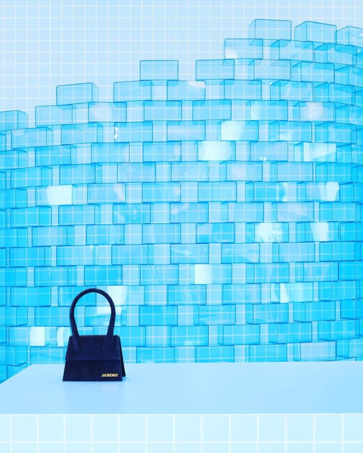 Μέρος της εγκατάστασης του Jacquemus στο Selfridges