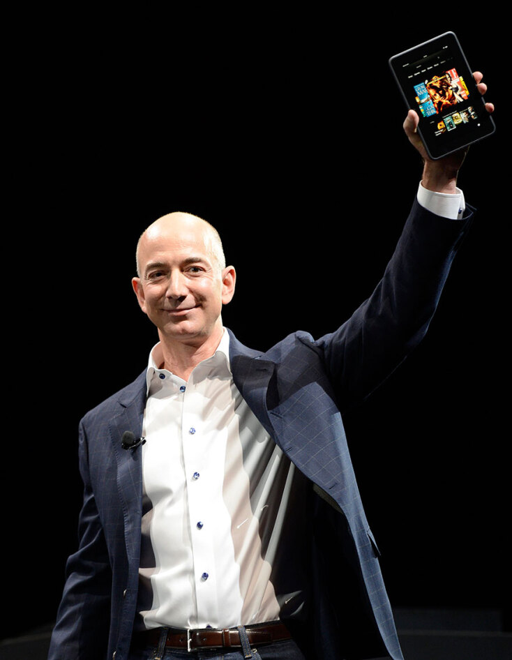Τζεφ Μπέζος (Jeff Bezos), ιδρυτής της Amazon και ένας από τους πλουσιότερους ανθρώπους στον πλανήτη