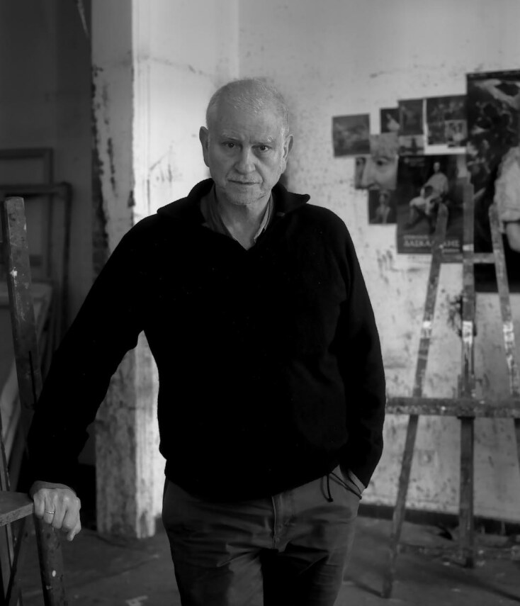 Ο ζωγράφος Στέφανος Δασκαλάκης 