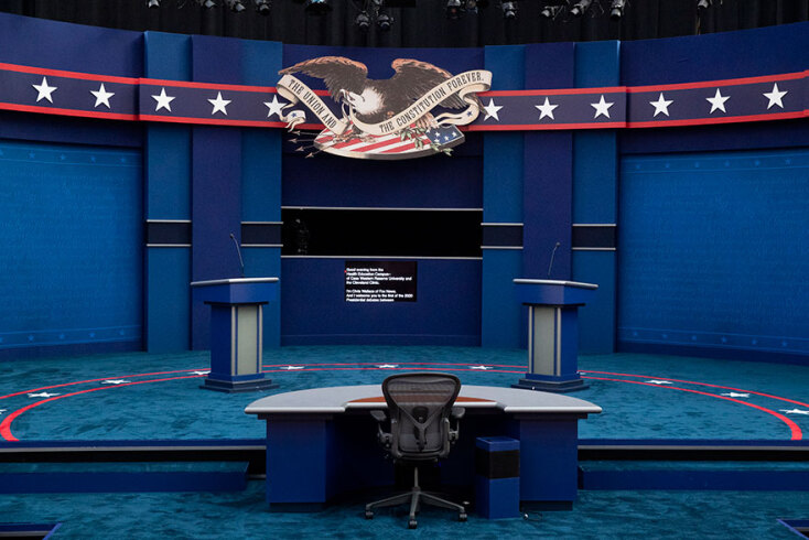 Στο Κλίβελαντ το πρώτο, από τα συνολικά τρία, debate μεταξύ Ντόναλντ Τραμπ και Τζο Μπάιντεν