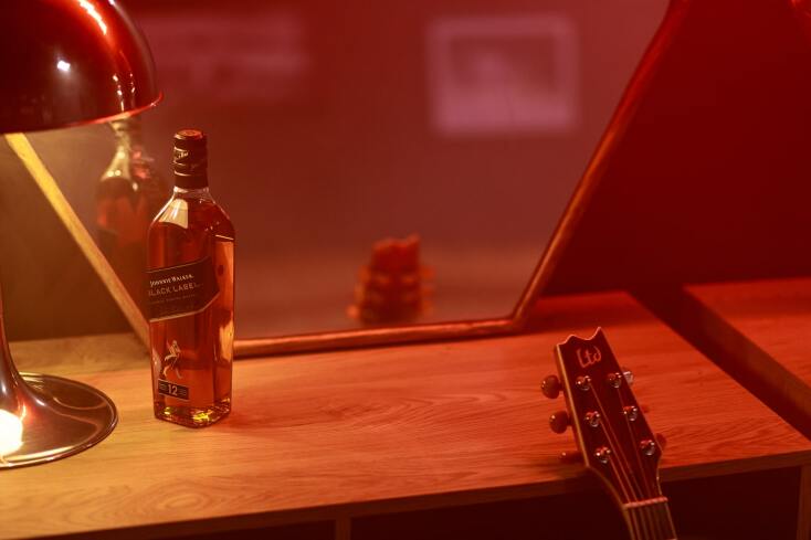 Φιάλι ουίσκι Johnnie Walker