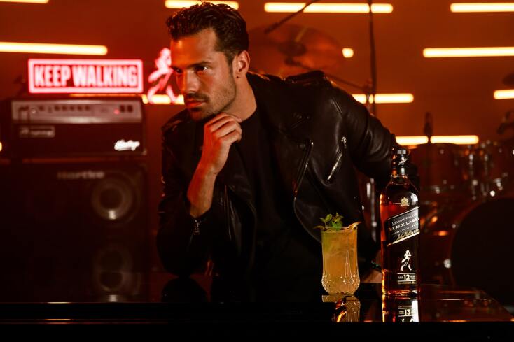 Ο Κωνσταντίνος Αργυρός στην καμπάνια του Johnnie Walker