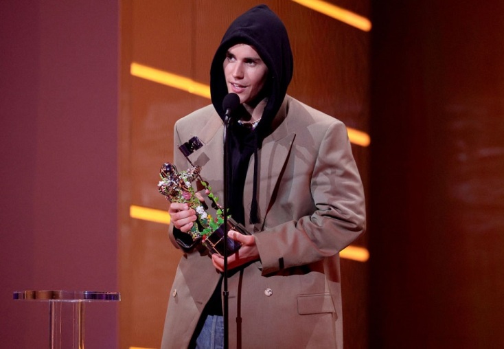 O Tζάστιν Μπίμπερ στα Video Music Awards