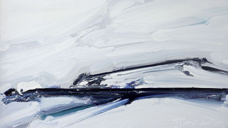 Κώστας Πανιάρας, Από την ενότητα «Η Θέα», Aκρυλικό σε Kαμβά, 2000