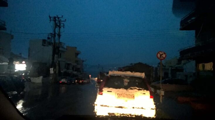 Κακοκαιρία στην Κρήτη  