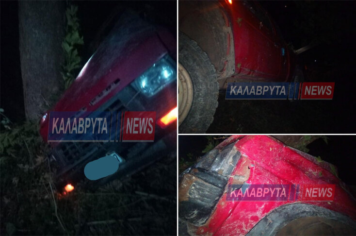 Βουτιά θανάτου για 73χρονο οδηγό οχήματος στην Αχαΐα - Το αυτοκίνητο έπεσε σε γκρεμό