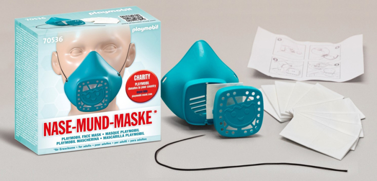 Επαναχρησιμοποιούμενο «Κάλυμμα Μύτης και Στόματος PLAYMOBIL»