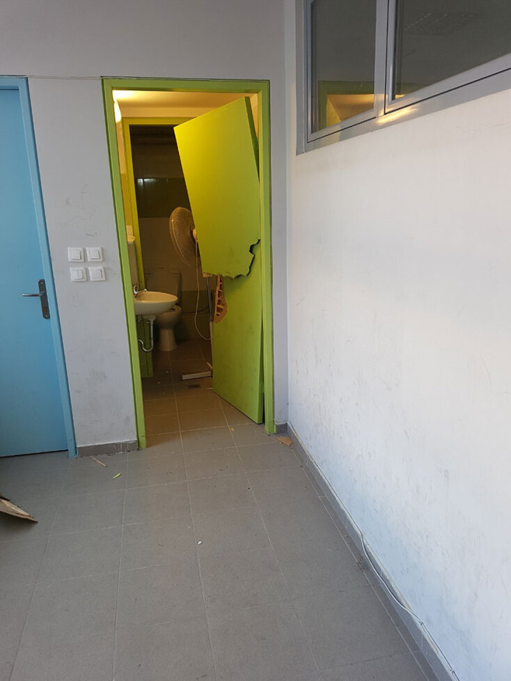 Βανδαλισμοί στο Γυμνάσιο Καρέα