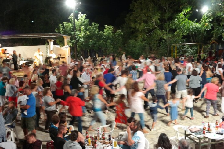 PΕορτασμός της Κοίμησης της Θεοτόκου στην Kέρκυρα © EUROKINISSI