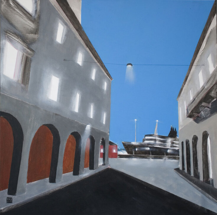 Χρήστος Κεχαγιόγλου «Ο Άλλος άνεμος», Γκαλερί Cube, Πάτρα