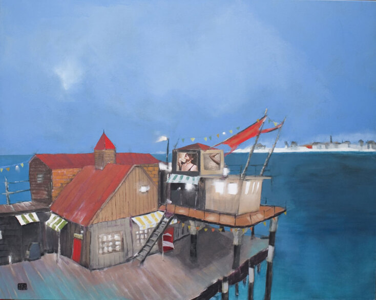 Χρήστος Κεχαγιόγλου «Ο Άλλος άνεμος», Γκαλερί Cube, Πάτρα