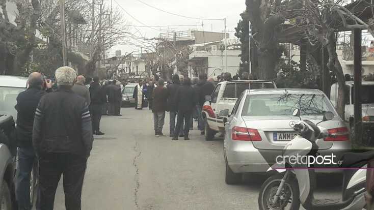 Κηδεία Ροδούλας Τσαγκαράκη και Κώστα Γιαννακάκη στο Λασίθι  