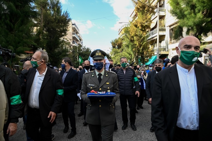 ΘΑΝΑΤΟΣ ΤΗΣ ΠΡΟΕΔΡΟΥ ΤΟΥ ΚΙΝΗΜΑΤΟΣ ΑΛΛΑΓΗΣ ΦΩΦΗΣ ΓΕΝΝΗΜΑΤΑ / ΕΞΟΔΙΟΣ ΑΚΟΛΟΥΘΙΑ / ΕΞΩΤΕΡΙΚΟΣ ΧΩΡΟΣ ΤΗΣ ΜΗΤΡΟΠΟΛΗΣ ΑΘΗΝΩΝ (ΒΑΣΙΛΗΣ ΡΕΜΠΑΠΗΣ/EUROKINISSI)